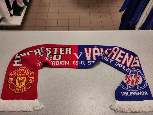 Manchester United scarf half&amp;half Vålerenga 2012