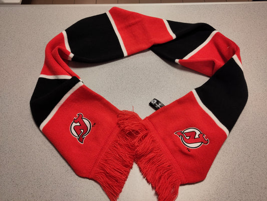 New Jersey Devils hockey scarf v1