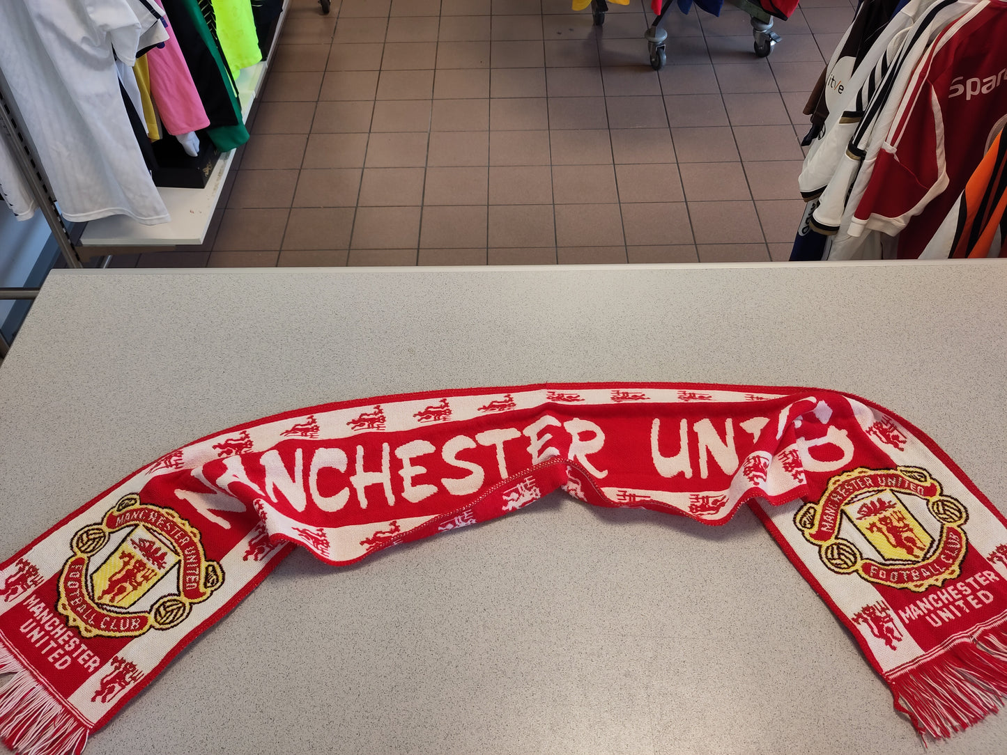 Manchester United skjerf v4