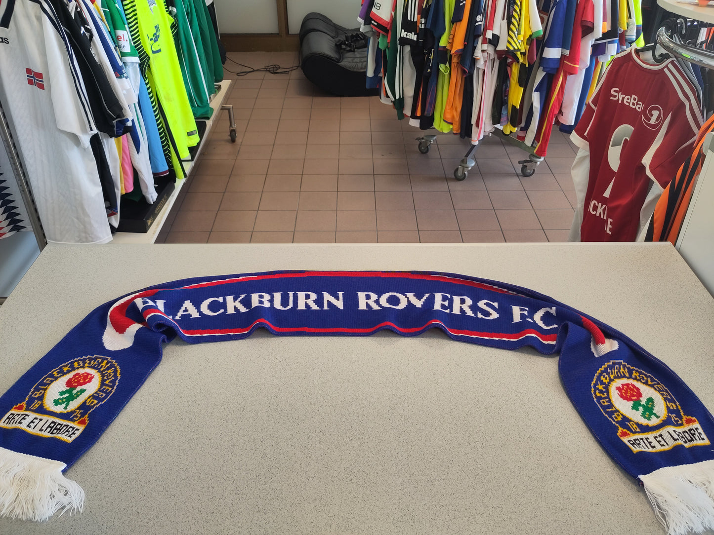 Blackburn skjerf v20 Barmy Army