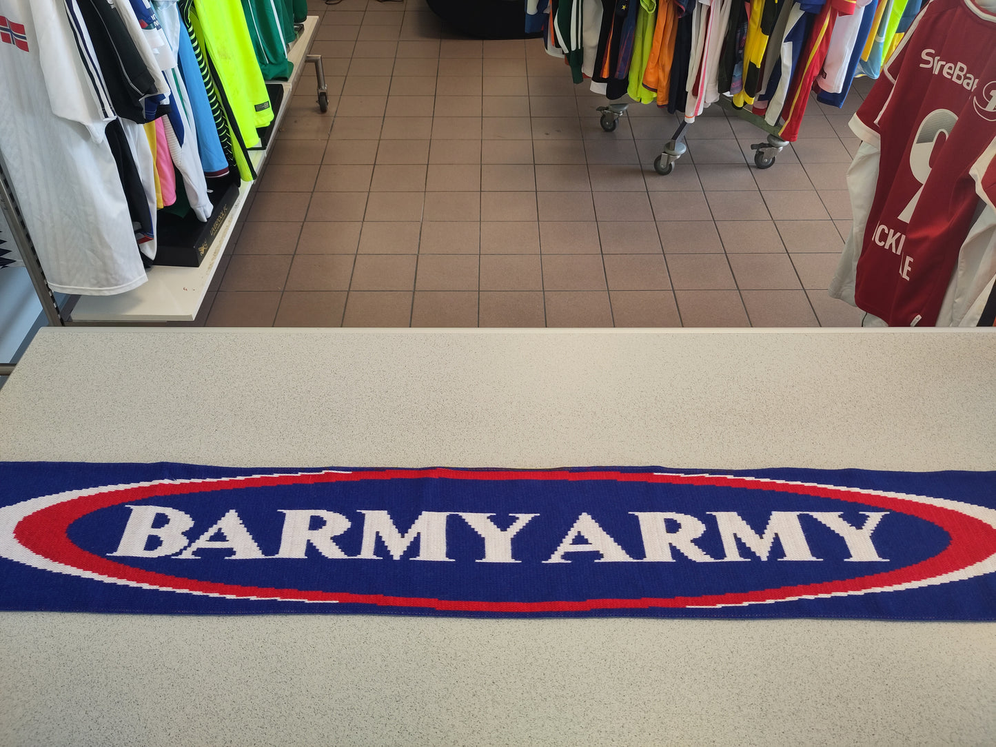 Blackburn skjerf v20 Barmy Army