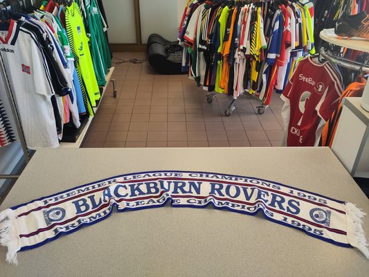 Blackburn skjerf v15 vintage Premier League Champions 1994-95
