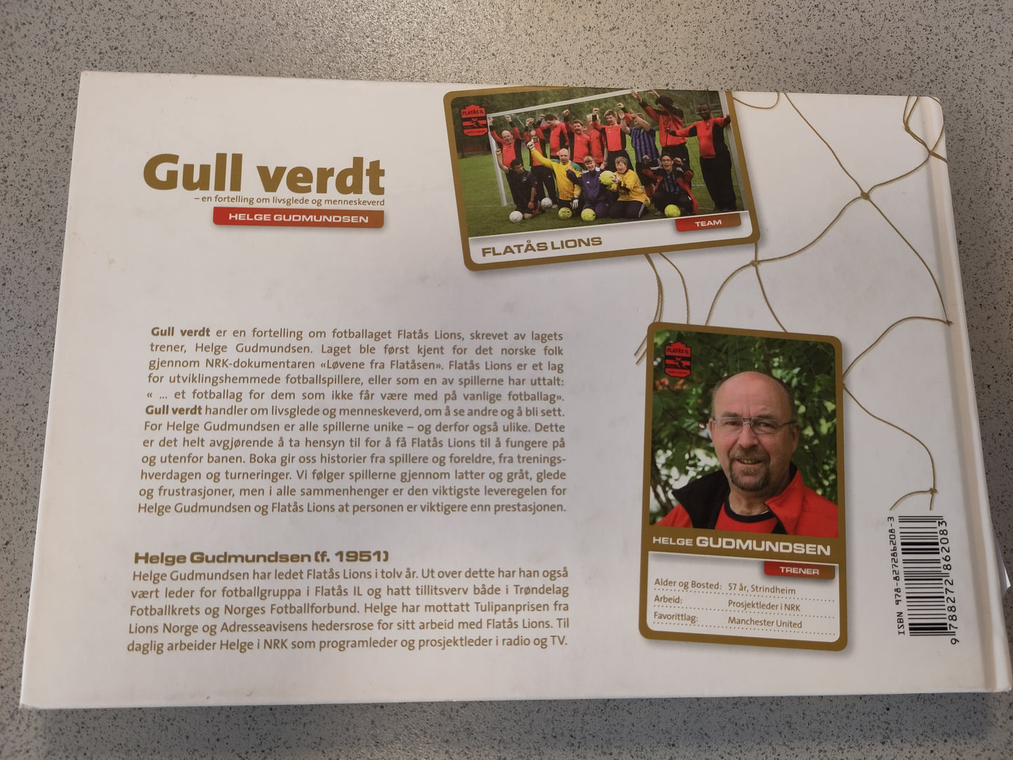 BOK: Gull verdt - en fortelling om livsglede og menneskeverd (Helge Gudmundsen)