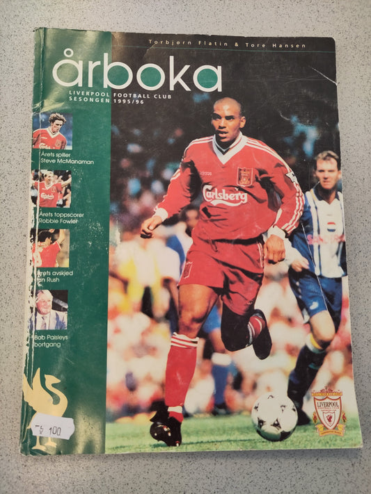 BOK: Liverpool årbok 1995-96 (Flatin/Hansen)