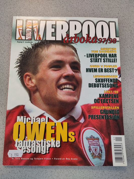 BOK: Liverpool årbok 1997-98 (Flatin/Hansen)