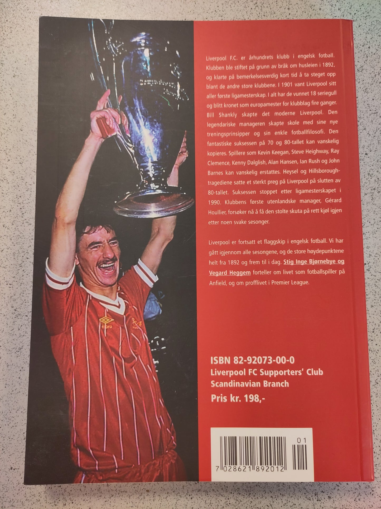 BOK: Liverpool Football Club 1892-1999 - De Røde fra Anfield (Flatin/Hansen)