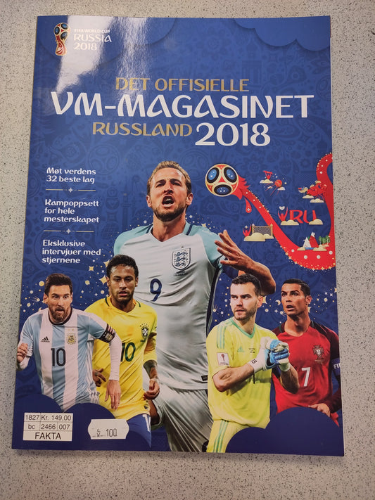 BOK: Det offisielle VM-magasinet Russland 2018