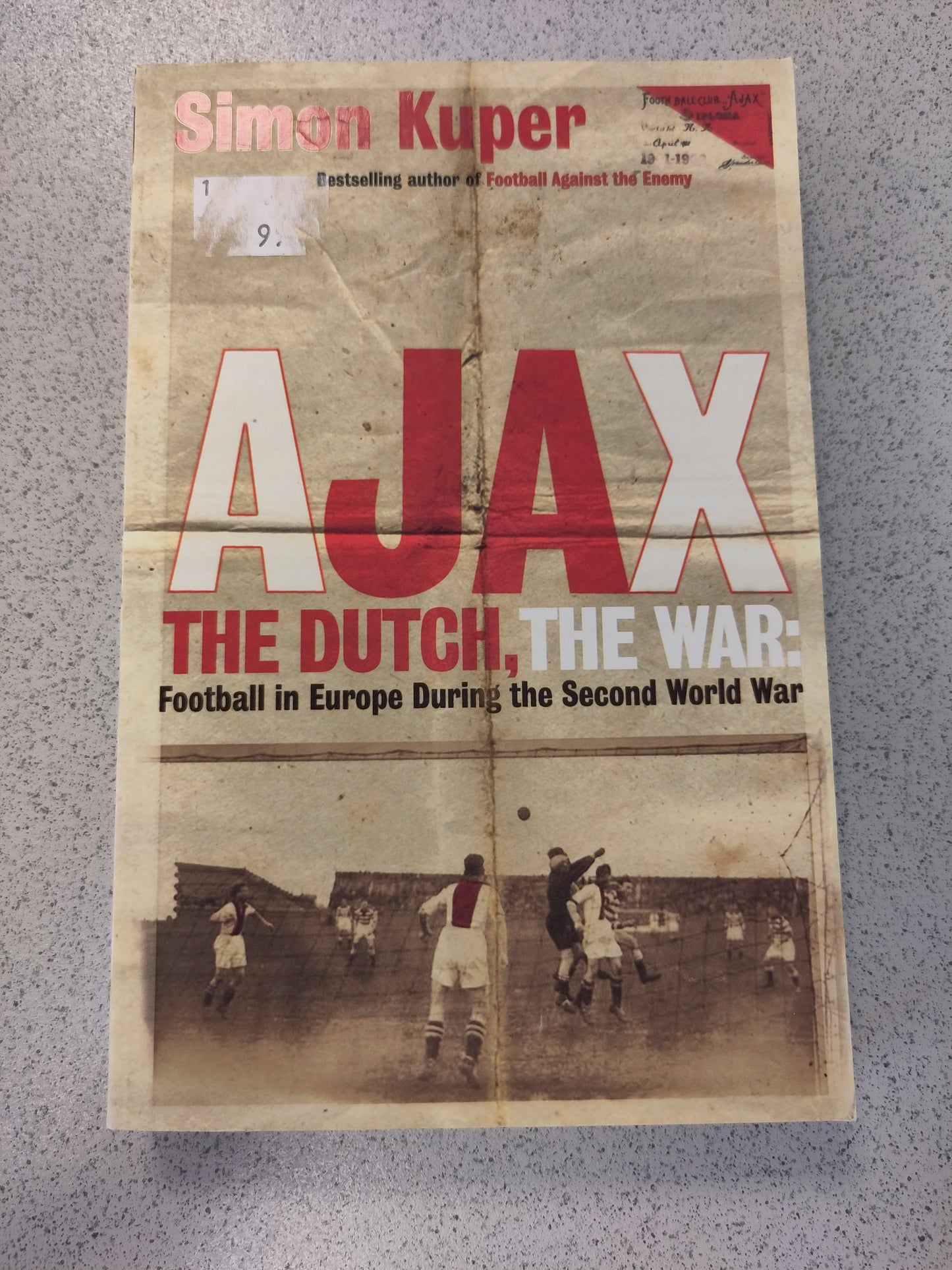 BOK: Ajax - The Dutch, The War (Simon Kuper)