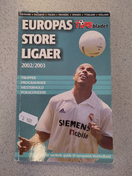 BOK: Europas store ligaer 2002-03 (Tips-bladet)