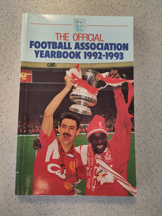 BOK: The Official Football Association Yearbook 1992-93