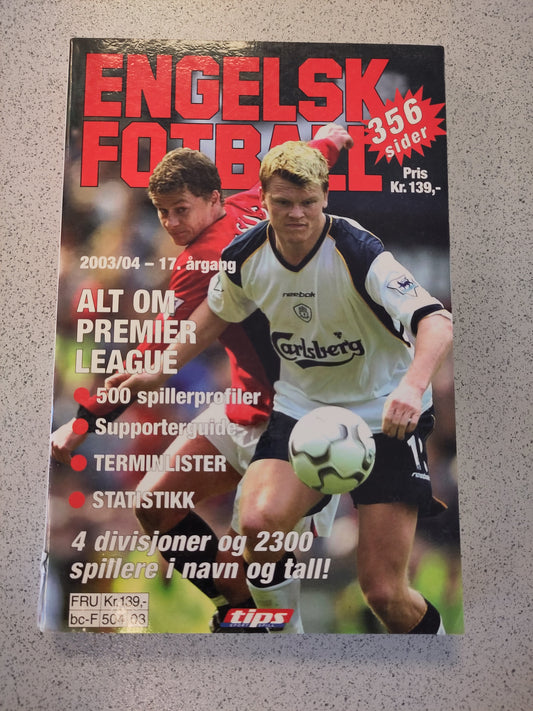 BOK: Engelsk Fotball 2003-04