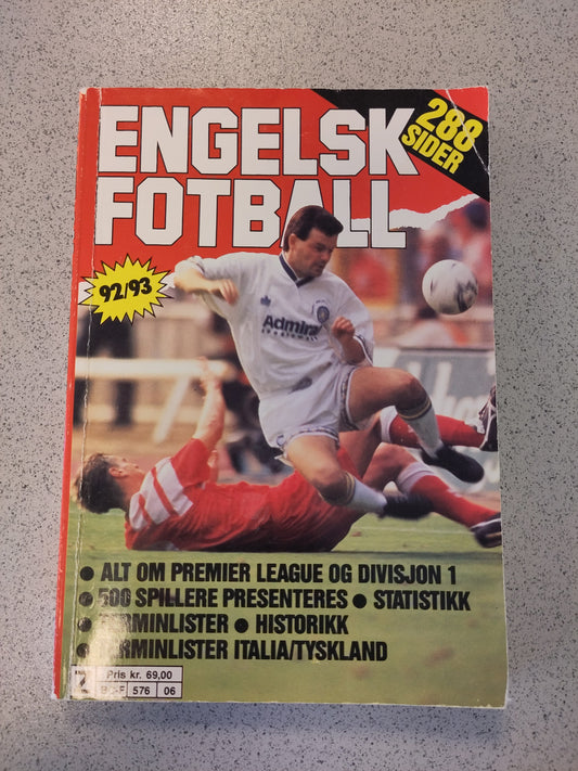 BOK: Engelsk Fotball 1992-93