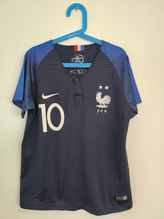 France shirt 2018 home Mbappe kids