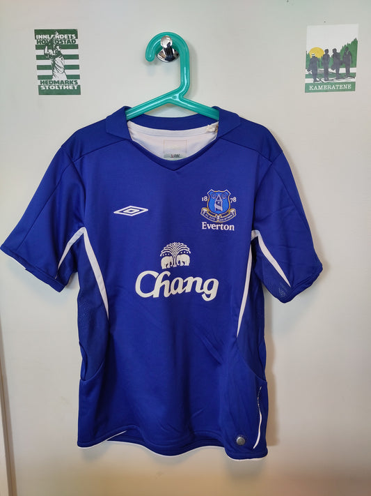 Everton drakt 2005-06 hjemme barn