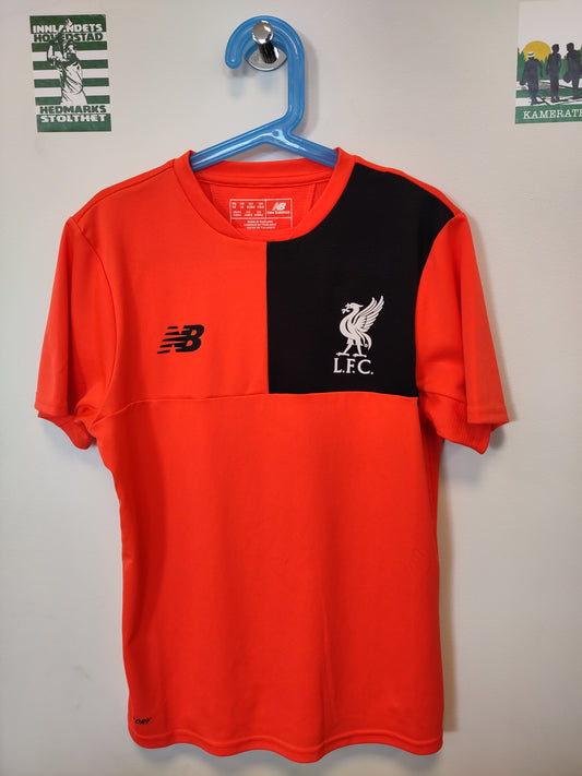 Liverpool training suit orange/black kids