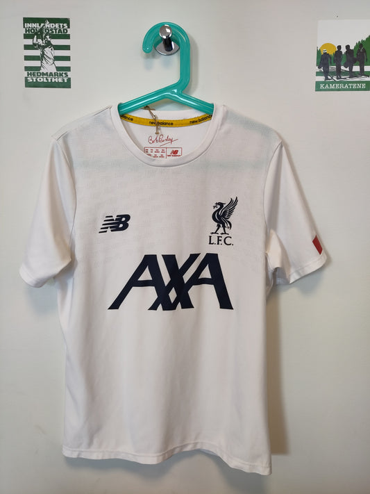 Liverpool training suit Axa white kids