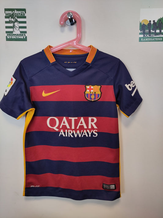 Barcelona drakt 2015-16 hjemme Neymar barn