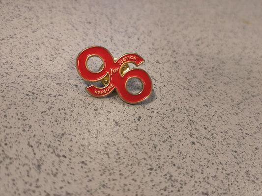 PINS: Liverpool - 96 Reasons for Justice