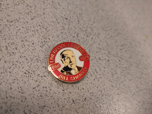 PINS: Liverpool - Bill Shankly Liverpool Legend