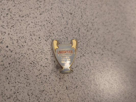 PINS: Liverpool - European Cup Winners 1977-78-81-84