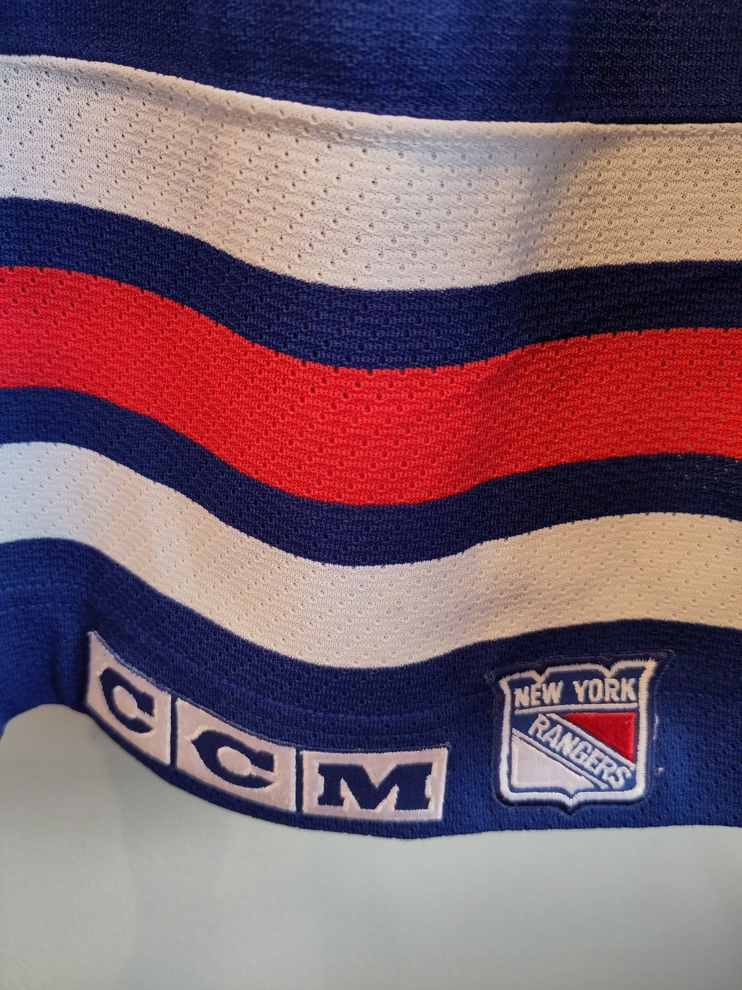 New York Rangers drakt 1990-96 blå