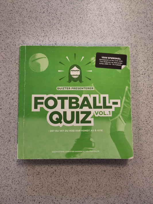 BOK: Fotballquiz vol.1 (Christer Hansen/Christer Falck)