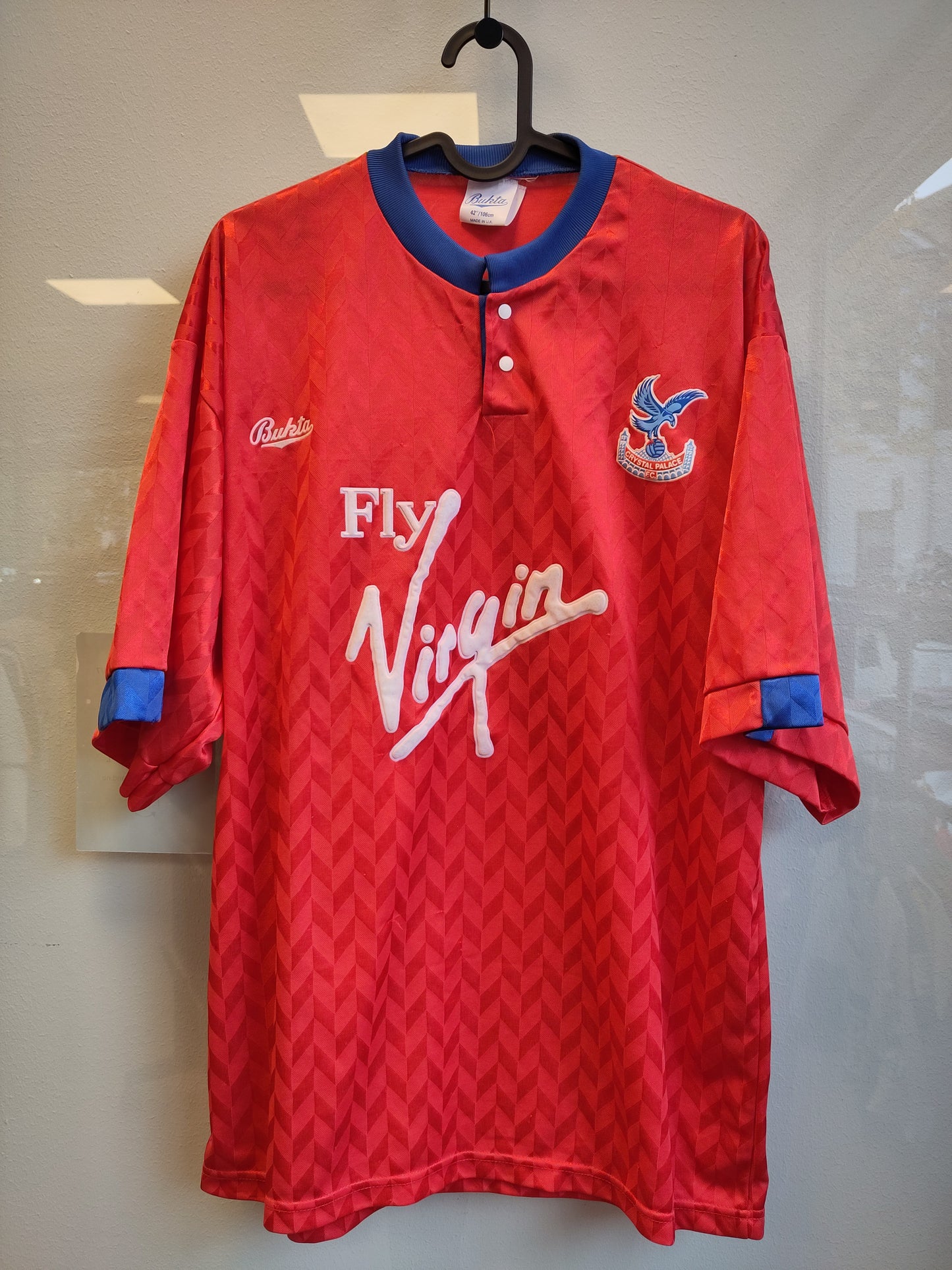 Crystal Palace drakt 1990-91 tredje