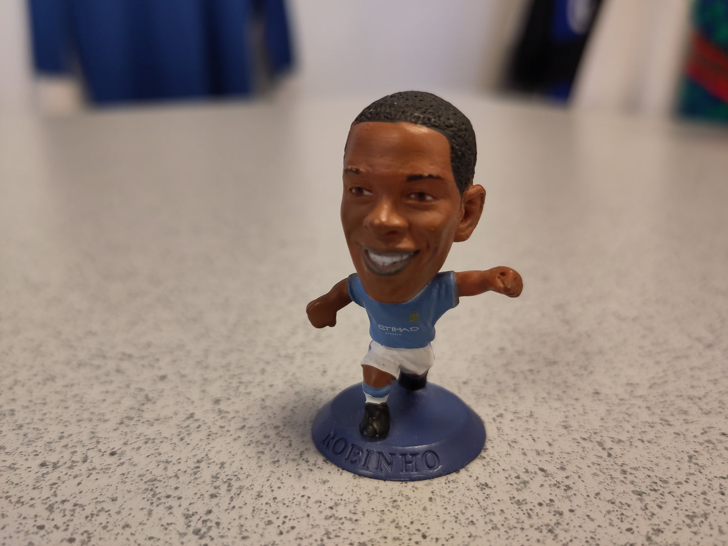 Fotballfigur Soccer Starz Robinho Manchester City