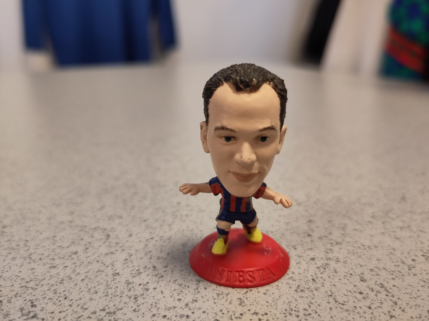 Fotballfigur Soccer Starz Iniesta Barcelona