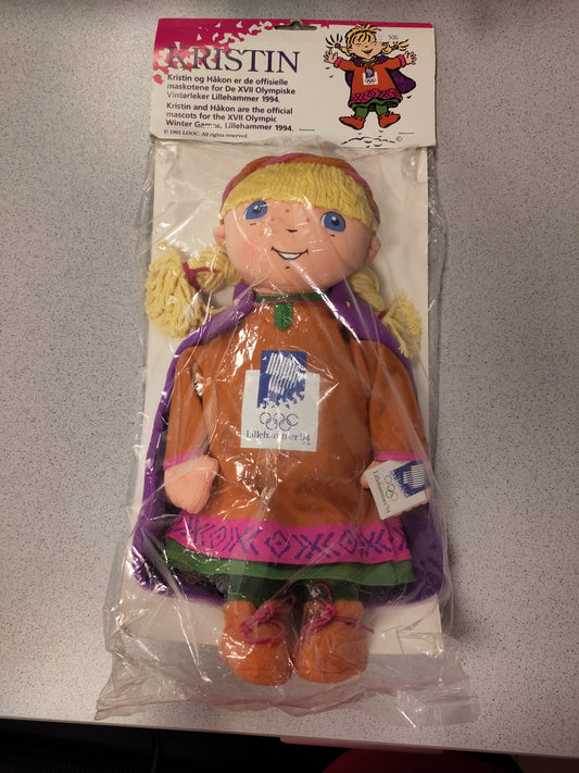 Olympics 1994 Lillehammer mascot Kristin large