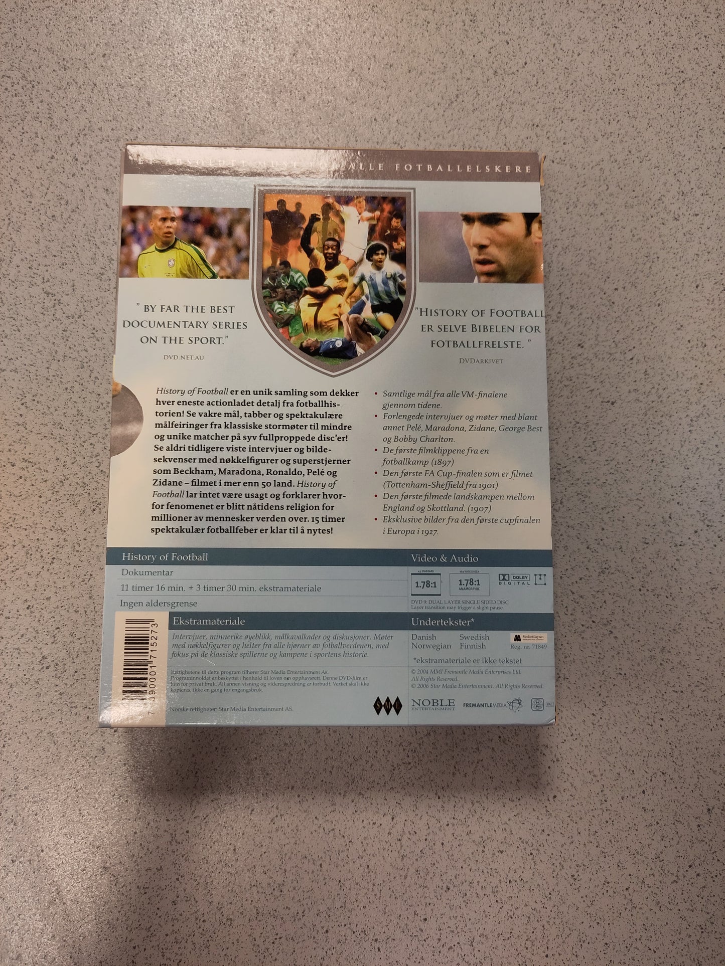 DVD: History of Football - The Beautiful Game