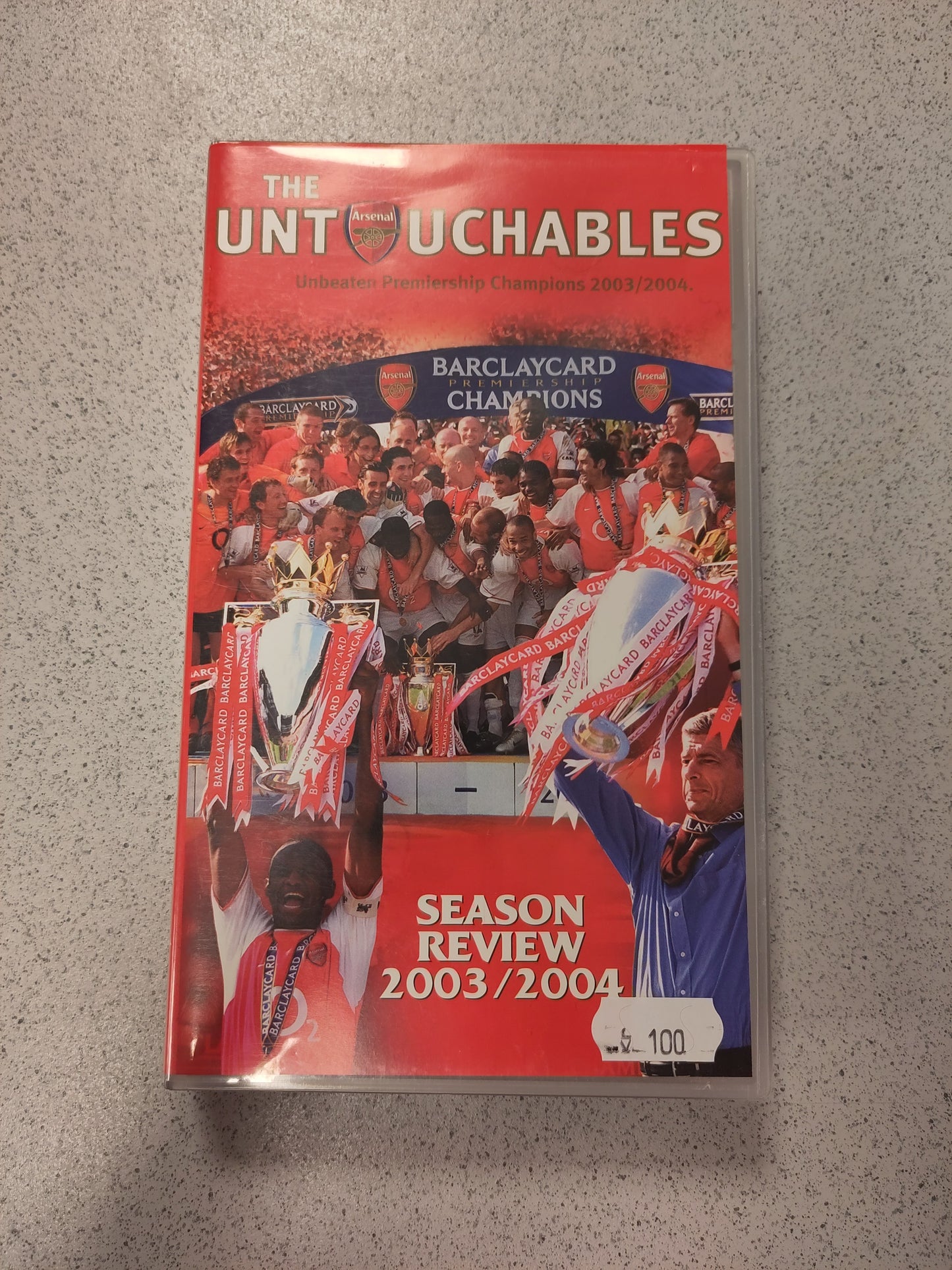 VHS: Arsenal - Season Review: The Untouchables