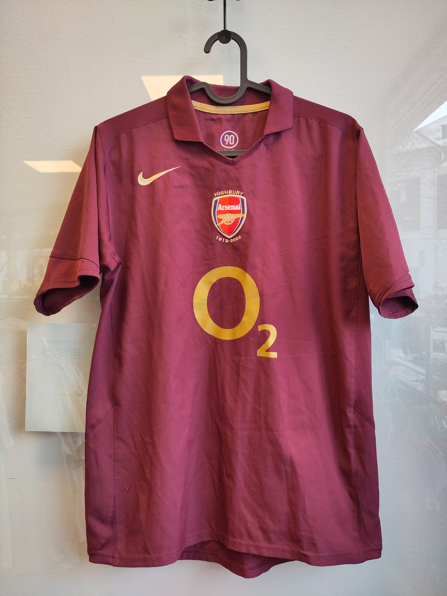 Arsenal drakt 2005-06 hjemme ungdom