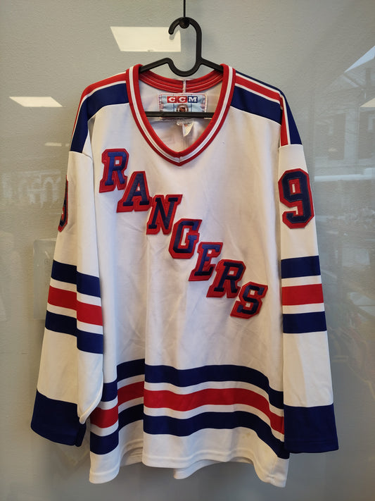 New York Rangers jersey Gretzky white