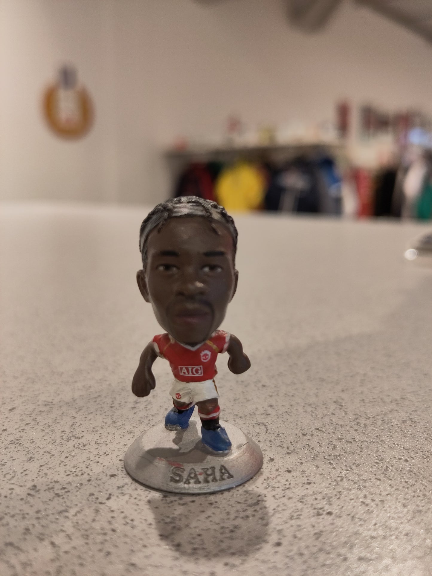 Fotballfigur Soccer Starz Saha Manchester United