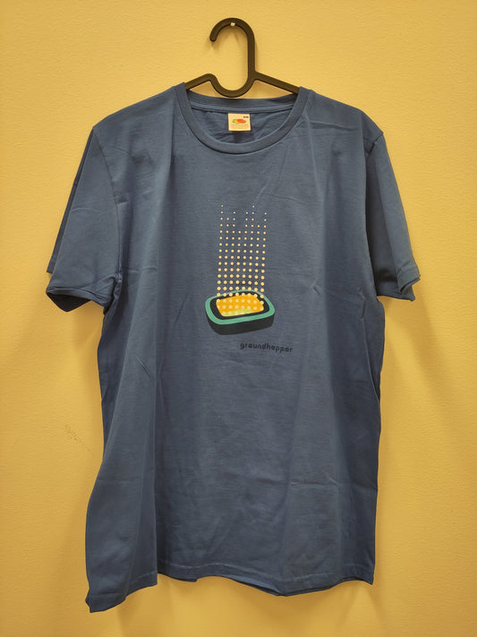 Futbology t-shirt blue (Groundhopper)