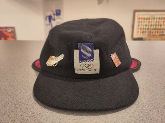 Lillehammer Olympics 1994 caps with pins