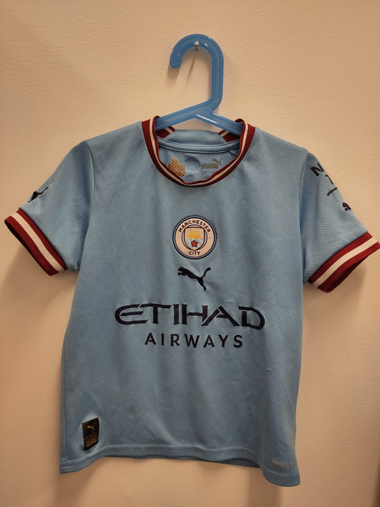 Manchester City jersey 2022-23 Haaland kids