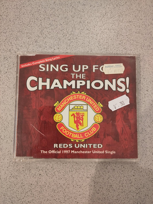 CD: Manchester United - Sing Up for the Champions (CD)