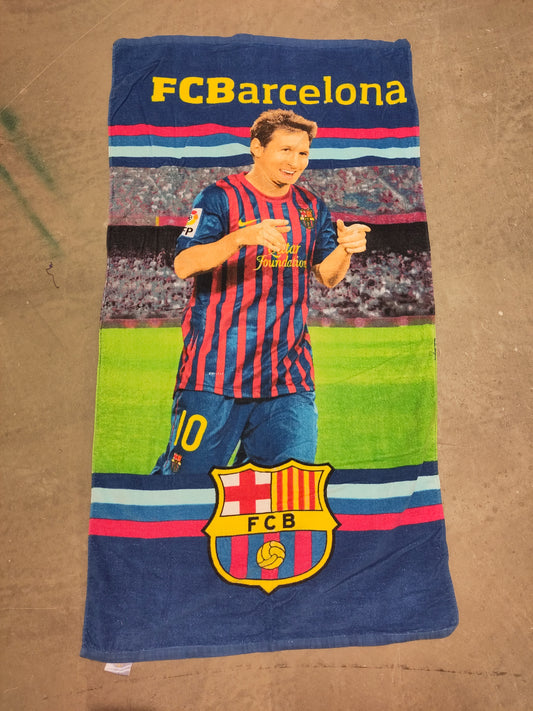 Barcelona towel Messi v1