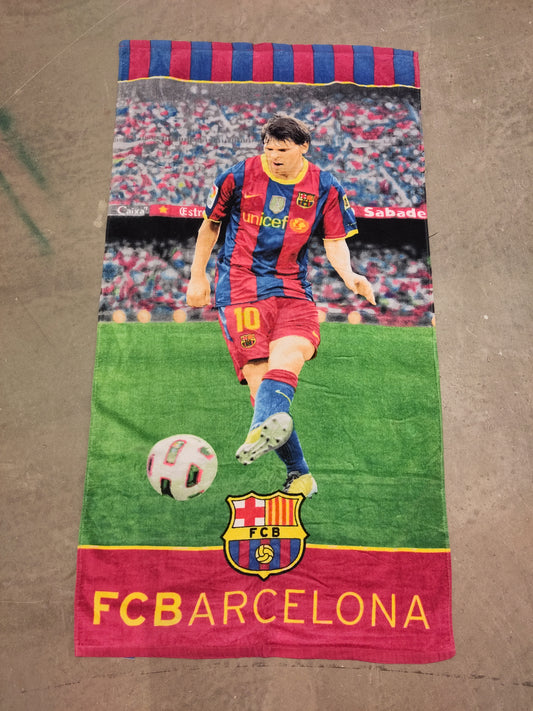 Barcelona towel Messi v2