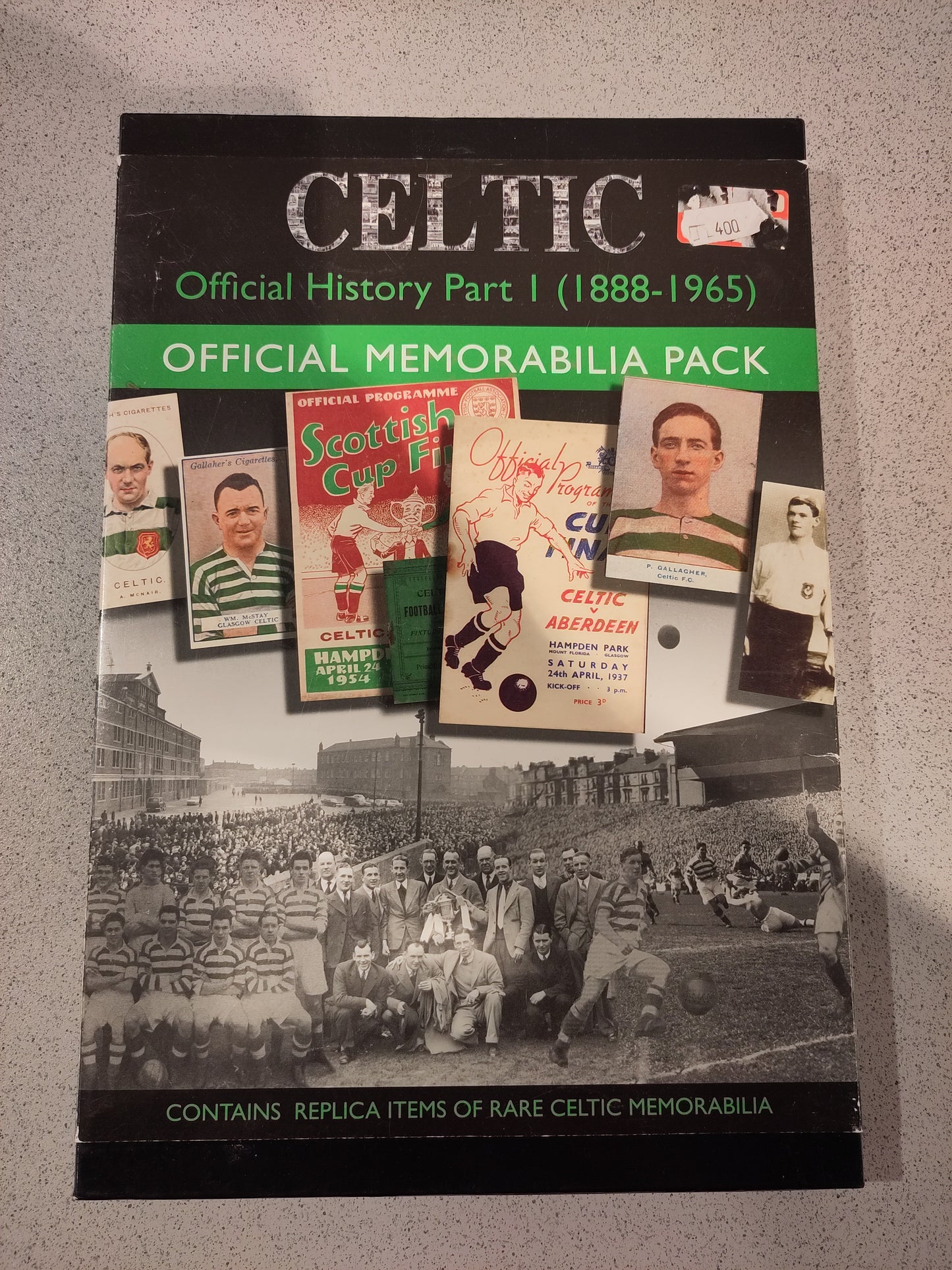 Celtic Official Memorabilia Pack - Official History Part 1 (1888-1965)