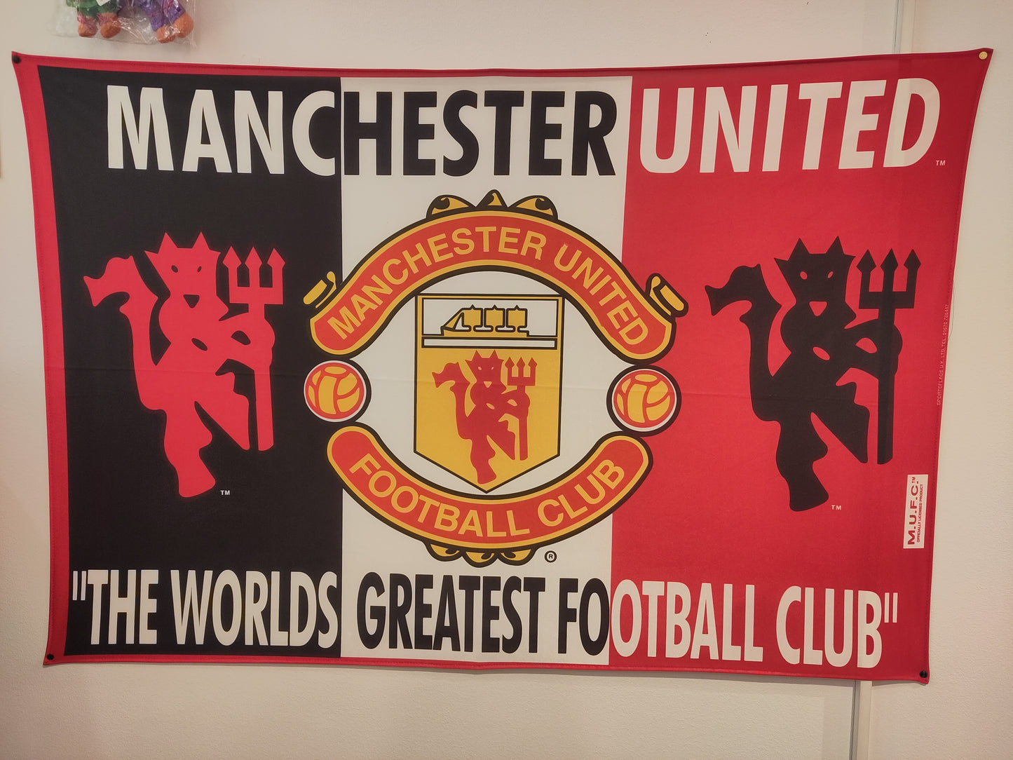 Manchester United flagg