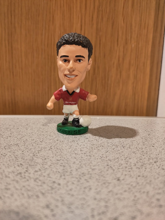 Football figure Corinthian Manchester United Ronny Johnsen