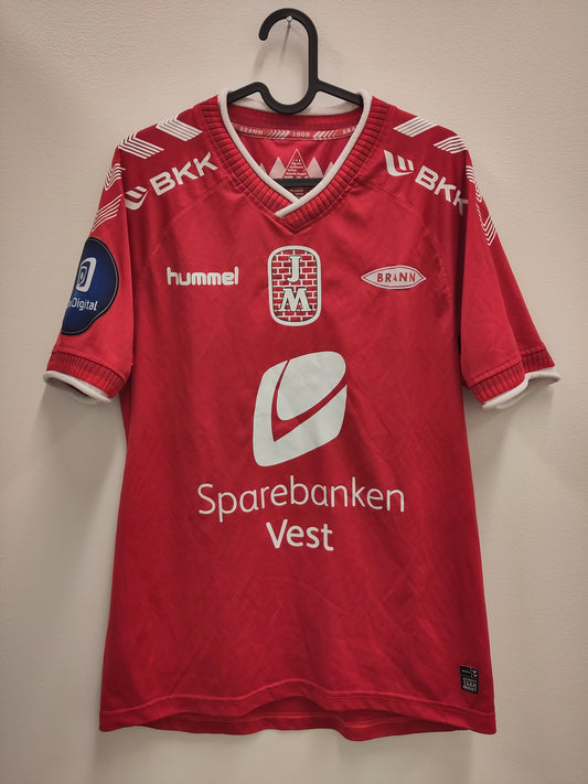 Brandn jersey 2014 home athlete used/match used and signed Marcus Pedersen