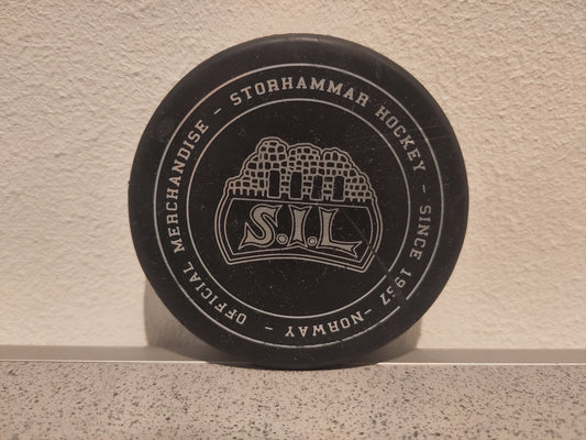 Storhamar Hockey puck (m/ skrivefeil "Storhammar")