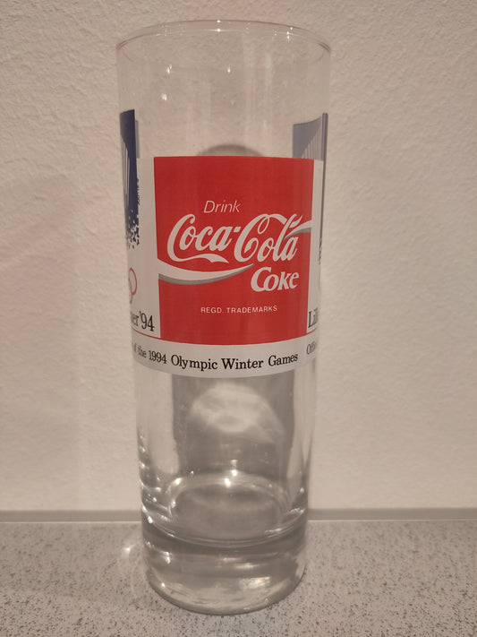 OL 1994 Lillehammer glass Coca-Cola (Drink Coca-Cola)