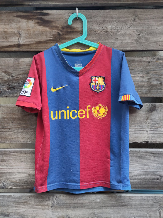 Barcelona drakt 2006-07 hjemme Ronaldinho barn