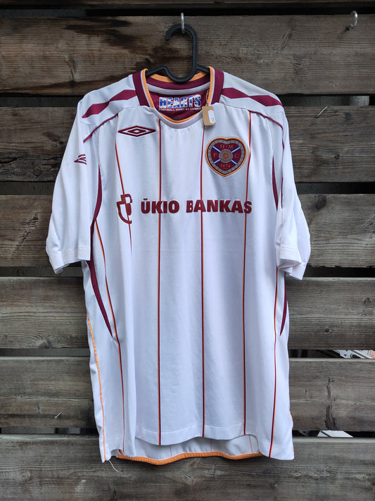 Hearts away kit 2007-08