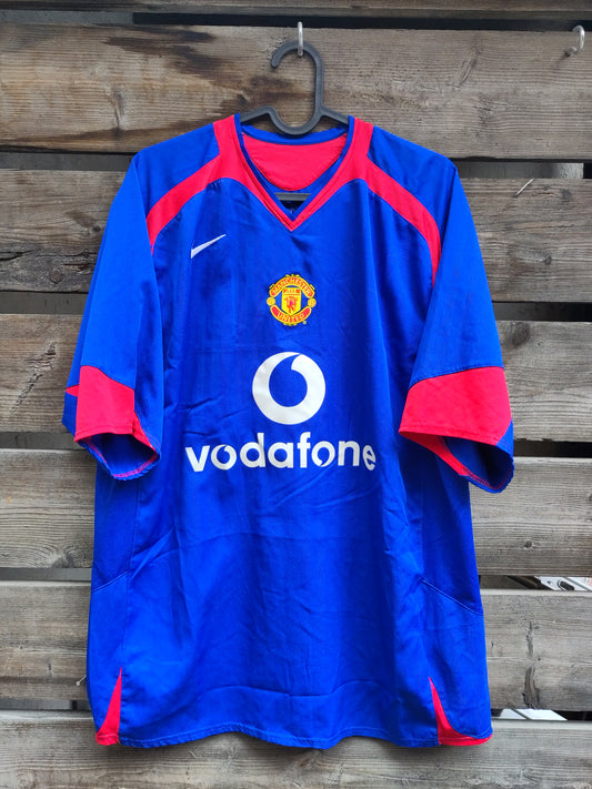 Manchester United away shirt 2005-06 Brown